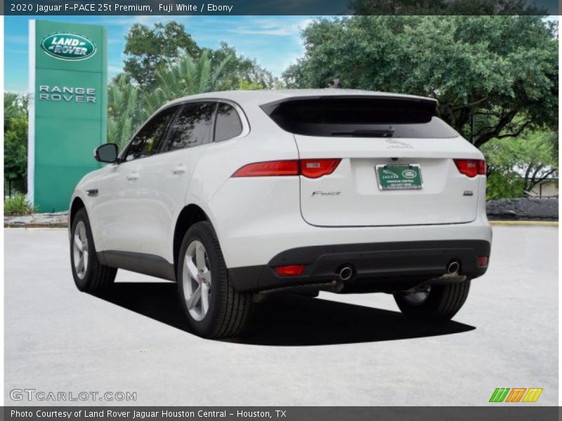 Fuji White / Ebony 2020 Jaguar F-PACE 25t Premium