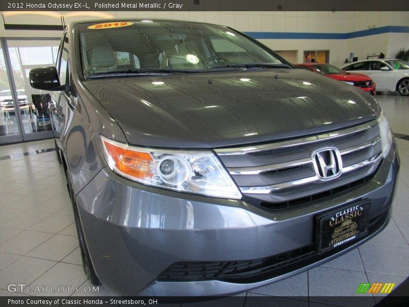 Polished Metal Metallic / Gray 2012 Honda Odyssey EX-L