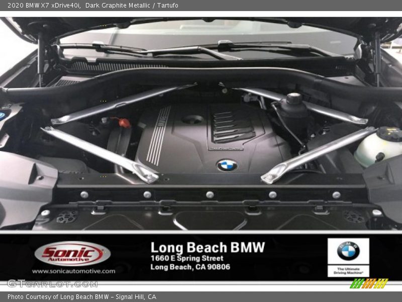 Dark Graphite Metallic / Tartufo 2020 BMW X7 xDrive40i