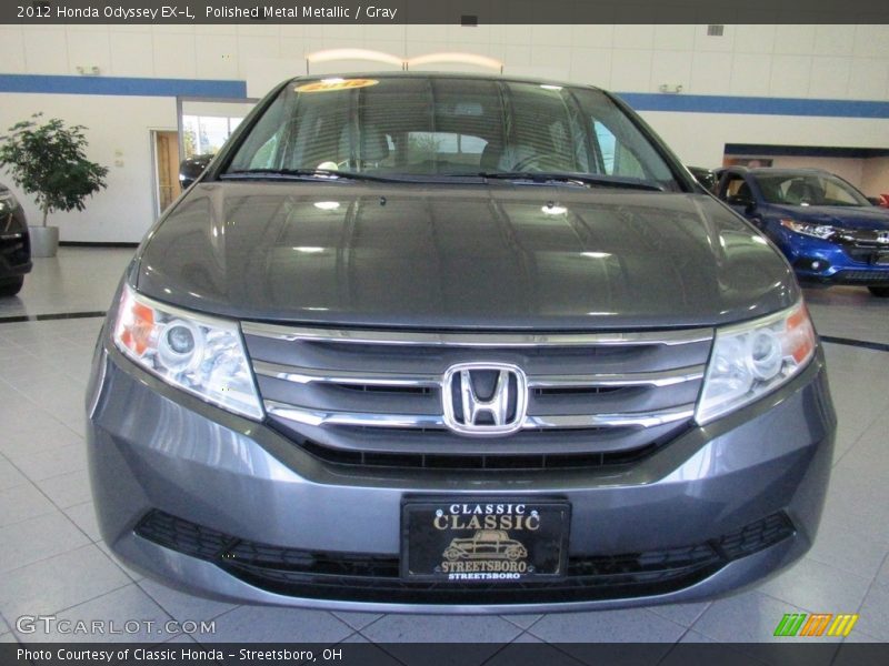Polished Metal Metallic / Gray 2012 Honda Odyssey EX-L