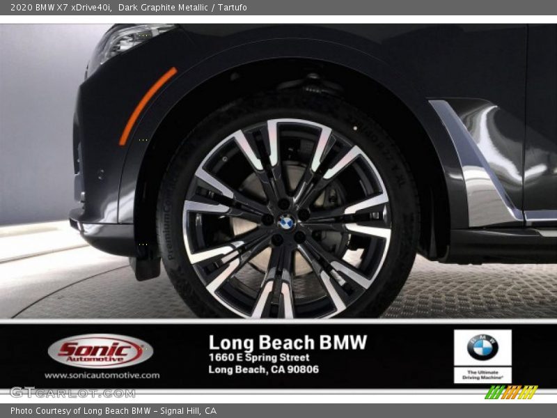 Dark Graphite Metallic / Tartufo 2020 BMW X7 xDrive40i