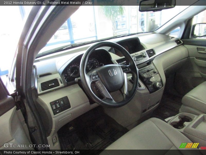 Polished Metal Metallic / Gray 2012 Honda Odyssey EX-L