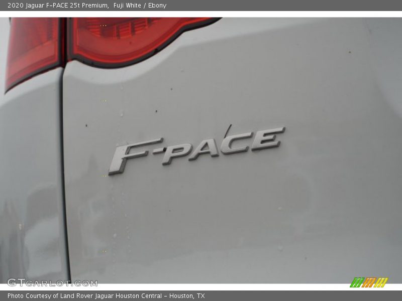 Fuji White / Ebony 2020 Jaguar F-PACE 25t Premium
