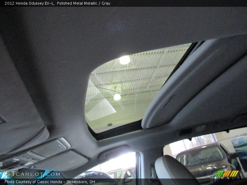 Polished Metal Metallic / Gray 2012 Honda Odyssey EX-L