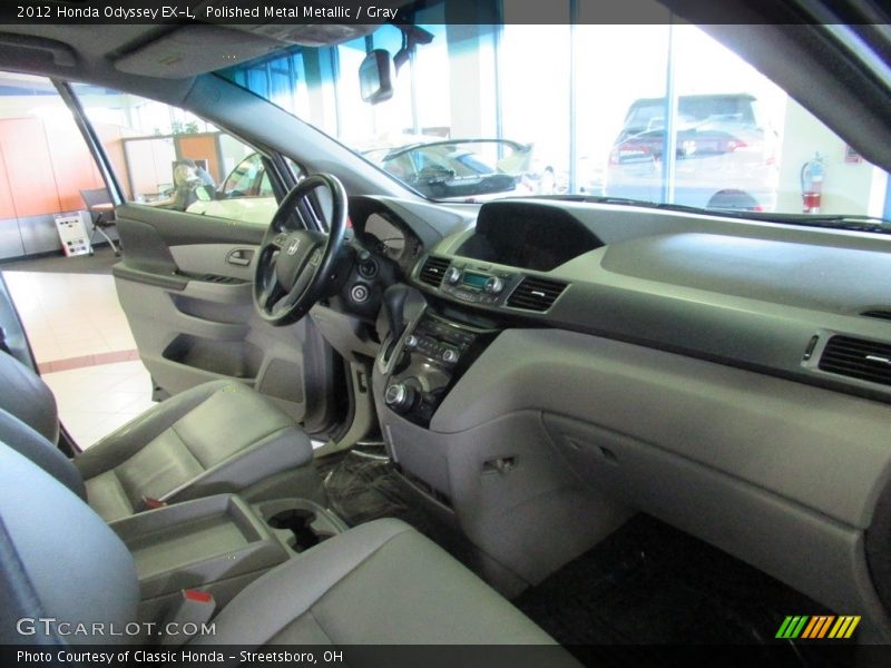 Polished Metal Metallic / Gray 2012 Honda Odyssey EX-L