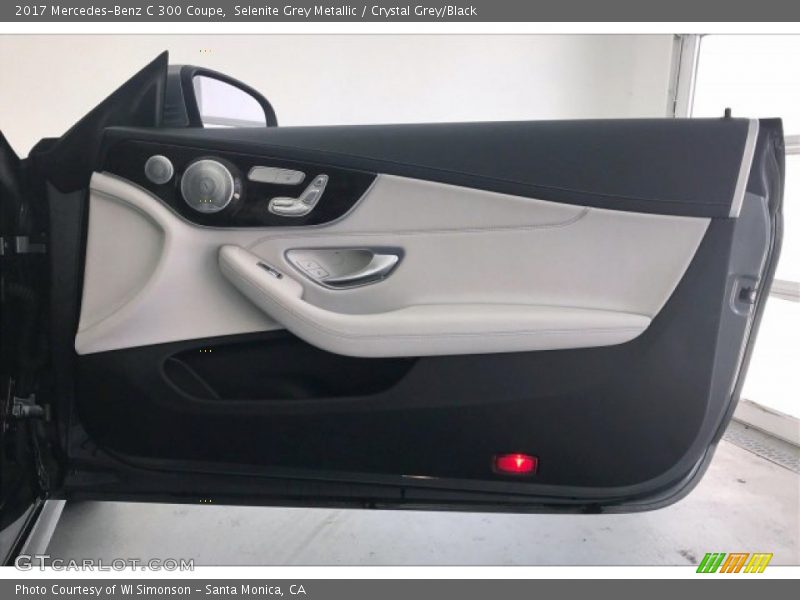 Selenite Grey Metallic / Crystal Grey/Black 2017 Mercedes-Benz C 300 Coupe