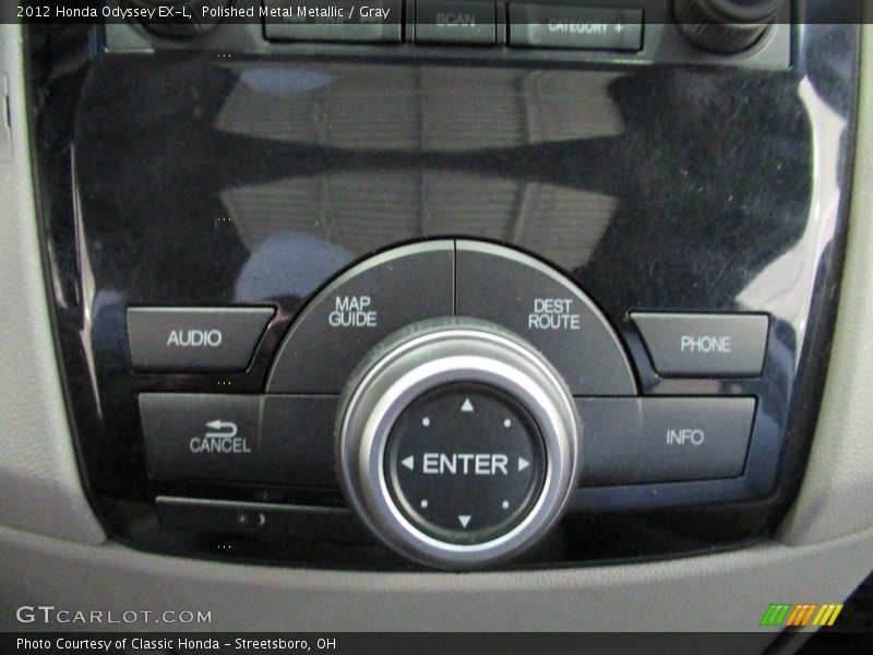 Polished Metal Metallic / Gray 2012 Honda Odyssey EX-L