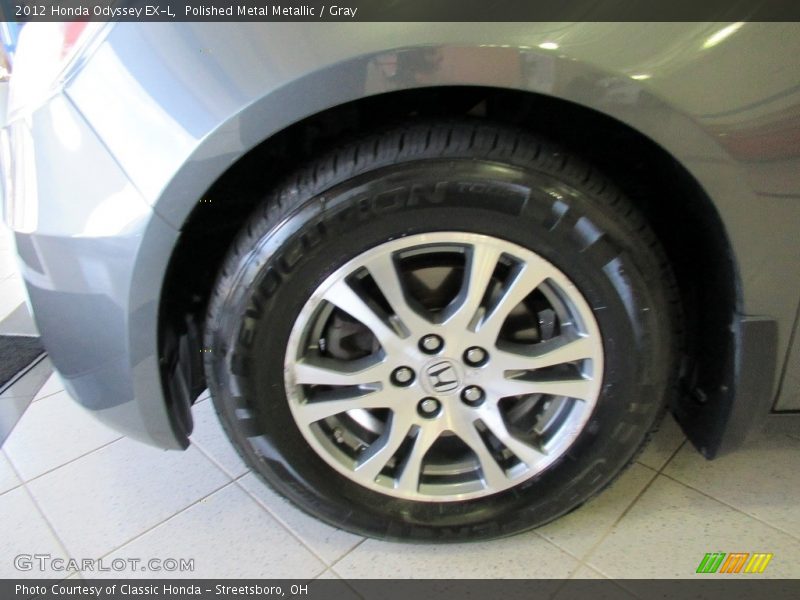 Polished Metal Metallic / Gray 2012 Honda Odyssey EX-L