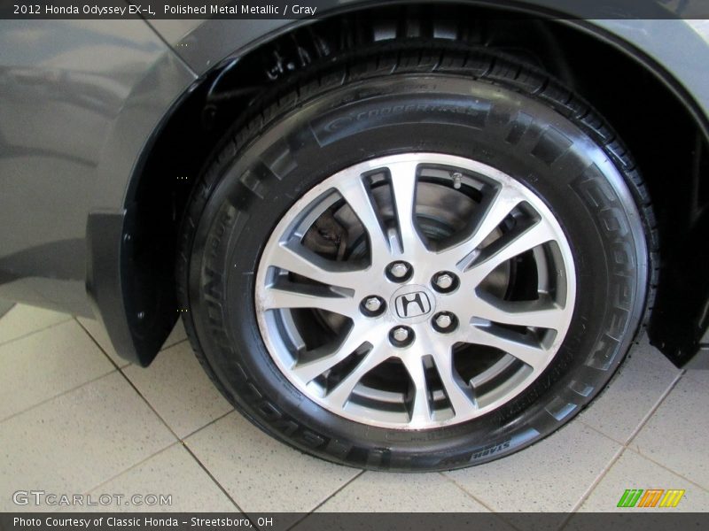 Polished Metal Metallic / Gray 2012 Honda Odyssey EX-L