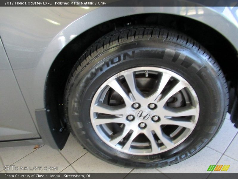 Polished Metal Metallic / Gray 2012 Honda Odyssey EX-L