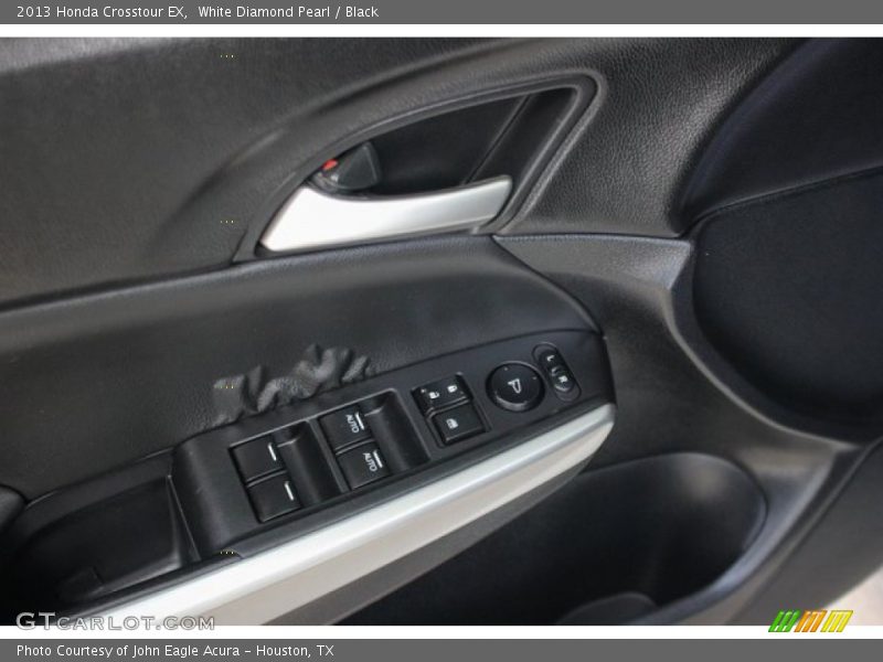 White Diamond Pearl / Black 2013 Honda Crosstour EX