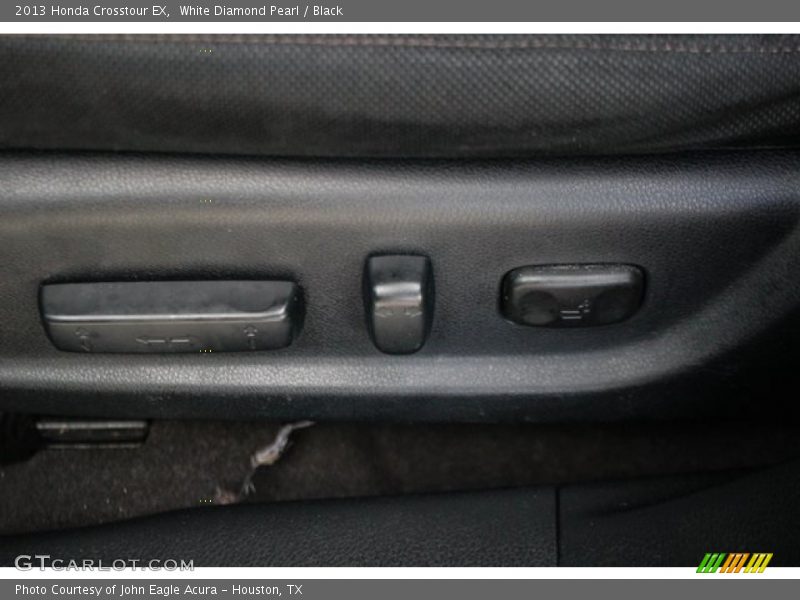 White Diamond Pearl / Black 2013 Honda Crosstour EX