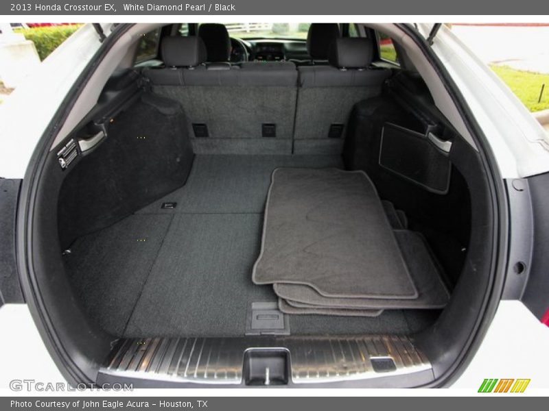 White Diamond Pearl / Black 2013 Honda Crosstour EX