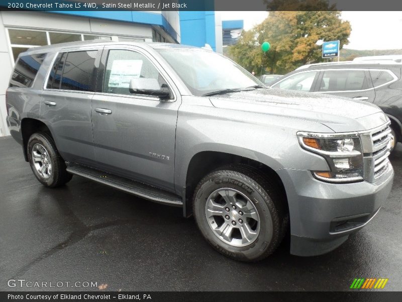 Satin Steel Metallic / Jet Black 2020 Chevrolet Tahoe LS 4WD