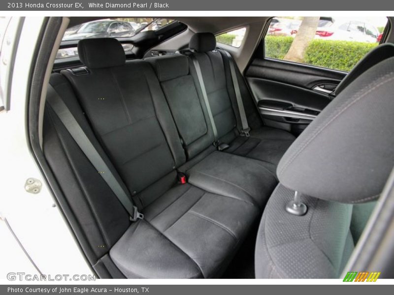 White Diamond Pearl / Black 2013 Honda Crosstour EX