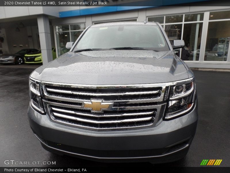 Satin Steel Metallic / Jet Black 2020 Chevrolet Tahoe LS 4WD