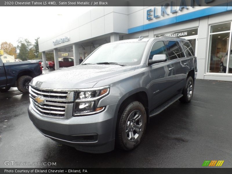 Satin Steel Metallic / Jet Black 2020 Chevrolet Tahoe LS 4WD