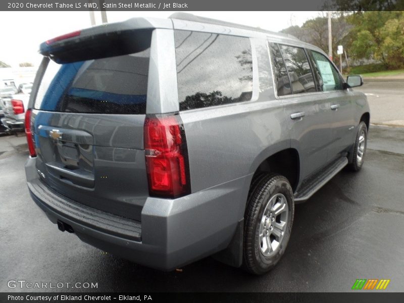 Satin Steel Metallic / Jet Black 2020 Chevrolet Tahoe LS 4WD