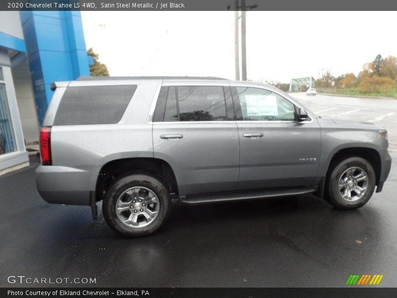 Satin Steel Metallic / Jet Black 2020 Chevrolet Tahoe LS 4WD