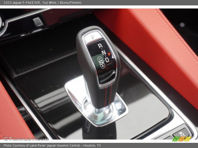  2020 F-PACE SVR 8 Speed Automatic Shifter