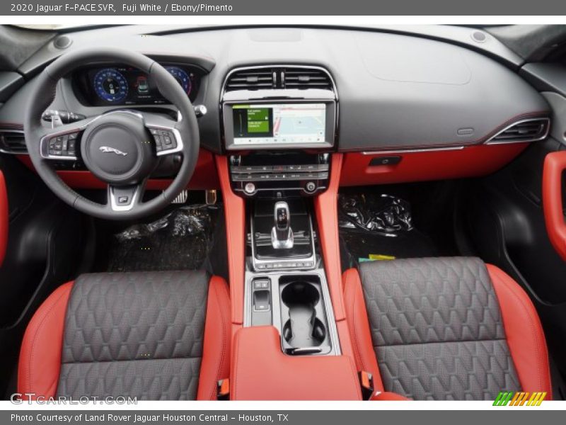 Dashboard of 2020 F-PACE SVR