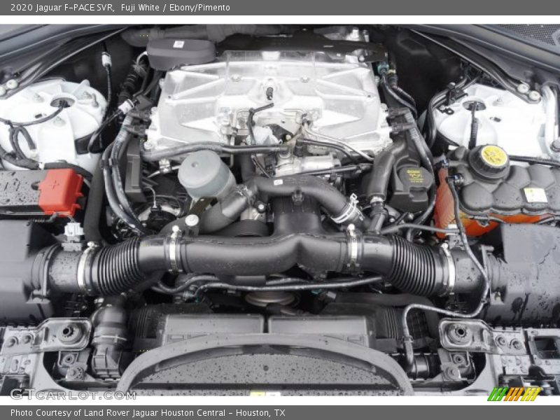  2020 F-PACE SVR Engine - 5.0 Liter Supercharged DOHC 32-Valve V8