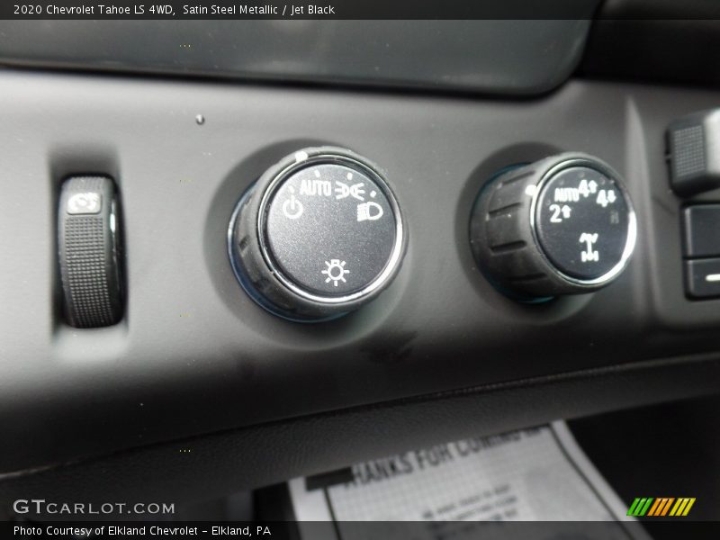Satin Steel Metallic / Jet Black 2020 Chevrolet Tahoe LS 4WD