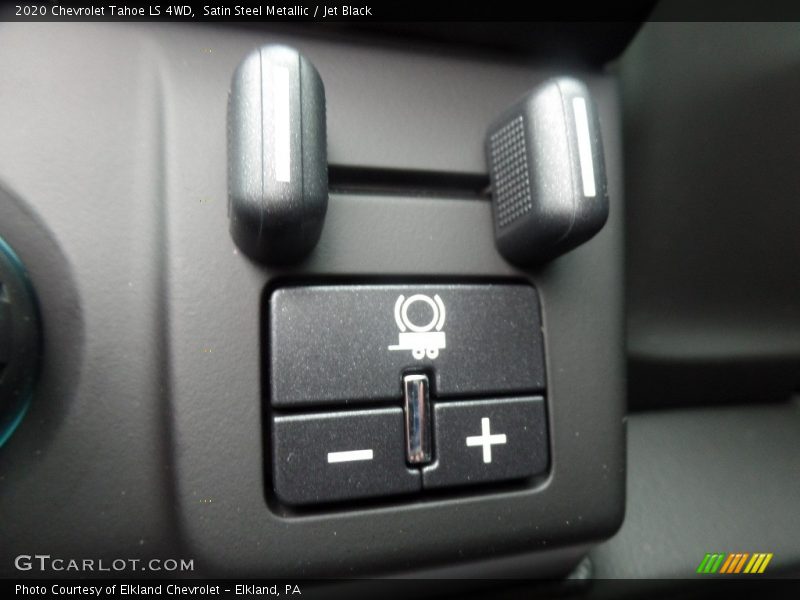 Satin Steel Metallic / Jet Black 2020 Chevrolet Tahoe LS 4WD