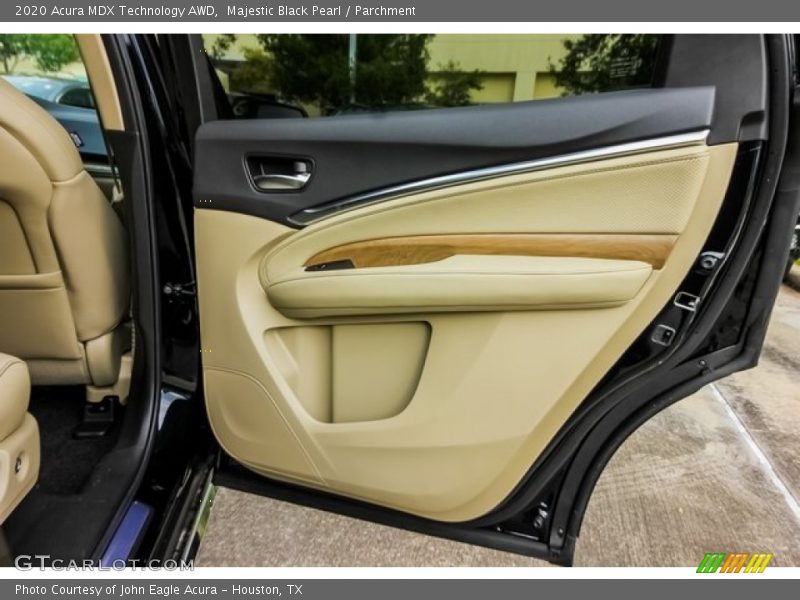 Majestic Black Pearl / Parchment 2020 Acura MDX Technology AWD
