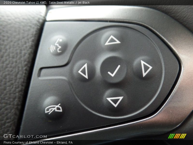 Satin Steel Metallic / Jet Black 2020 Chevrolet Tahoe LS 4WD