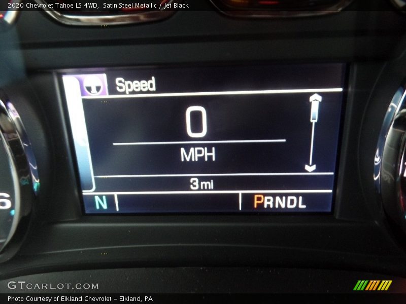 Satin Steel Metallic / Jet Black 2020 Chevrolet Tahoe LS 4WD