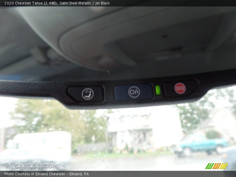 Satin Steel Metallic / Jet Black 2020 Chevrolet Tahoe LS 4WD