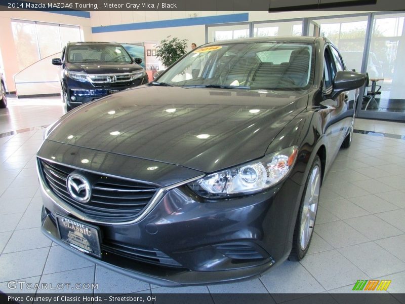 Meteor Gray Mica / Black 2014 Mazda MAZDA6 Touring