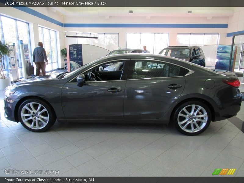 Meteor Gray Mica / Black 2014 Mazda MAZDA6 Touring