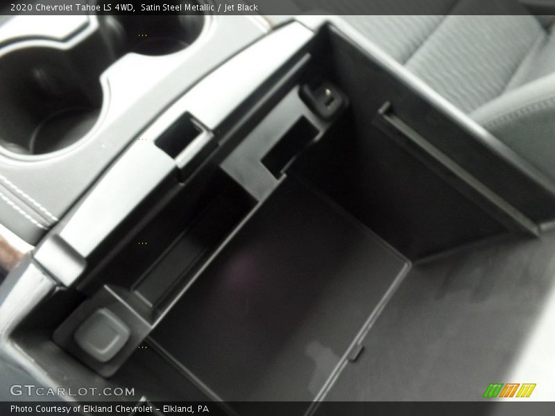 Satin Steel Metallic / Jet Black 2020 Chevrolet Tahoe LS 4WD