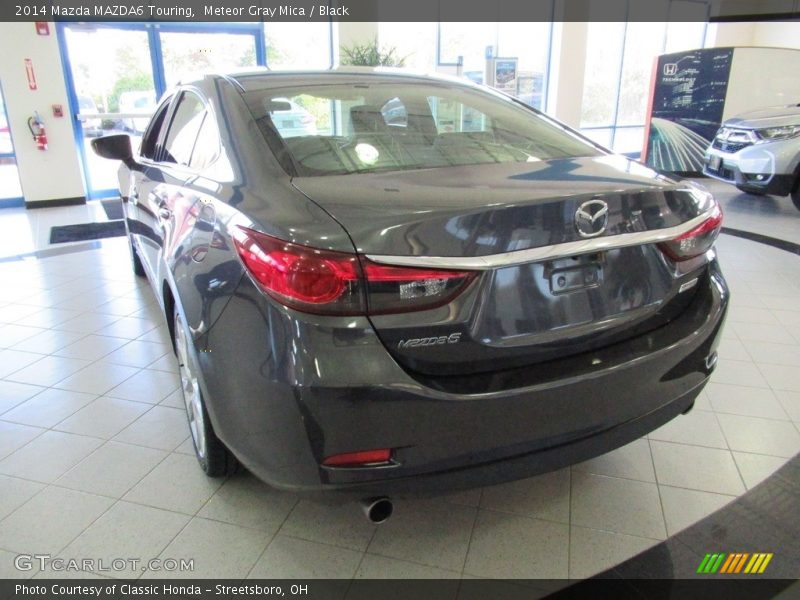 Meteor Gray Mica / Black 2014 Mazda MAZDA6 Touring