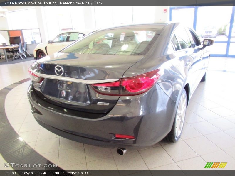 Meteor Gray Mica / Black 2014 Mazda MAZDA6 Touring