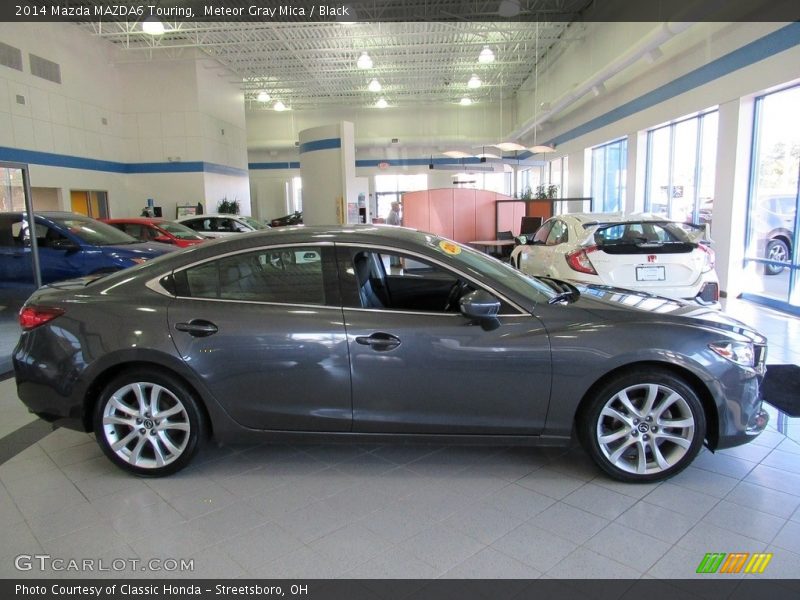 Meteor Gray Mica / Black 2014 Mazda MAZDA6 Touring