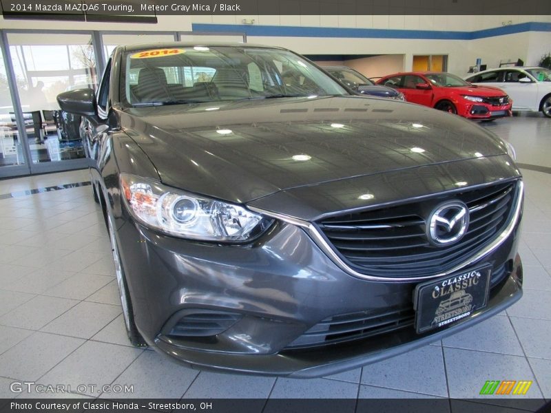 Meteor Gray Mica / Black 2014 Mazda MAZDA6 Touring