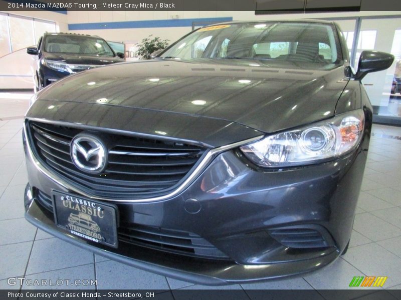 Meteor Gray Mica / Black 2014 Mazda MAZDA6 Touring