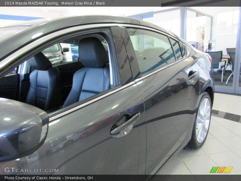 Meteor Gray Mica / Black 2014 Mazda MAZDA6 Touring