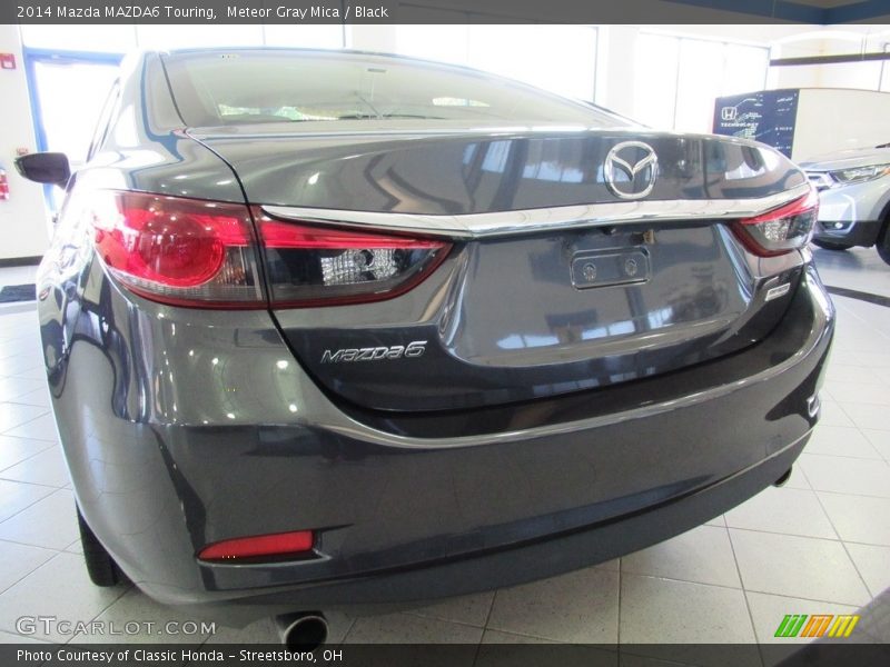 Meteor Gray Mica / Black 2014 Mazda MAZDA6 Touring