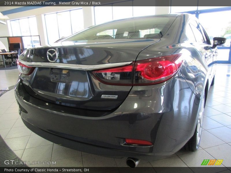 Meteor Gray Mica / Black 2014 Mazda MAZDA6 Touring