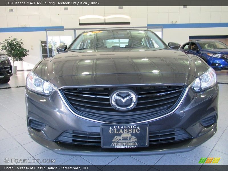 Meteor Gray Mica / Black 2014 Mazda MAZDA6 Touring