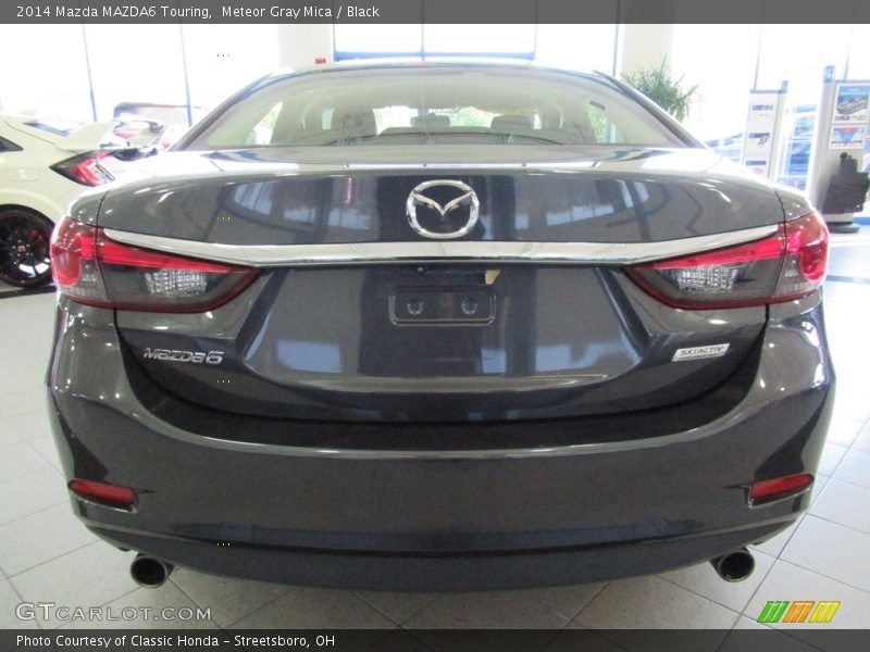Meteor Gray Mica / Black 2014 Mazda MAZDA6 Touring