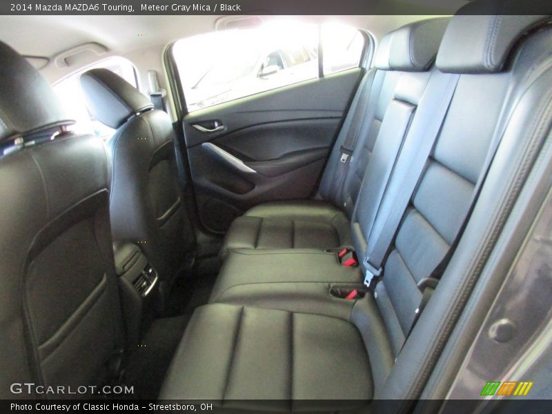 Meteor Gray Mica / Black 2014 Mazda MAZDA6 Touring