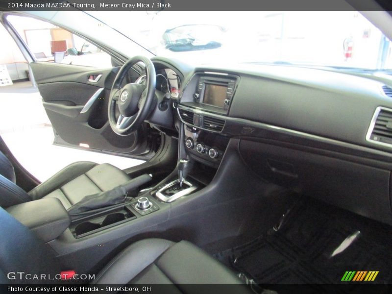 Meteor Gray Mica / Black 2014 Mazda MAZDA6 Touring