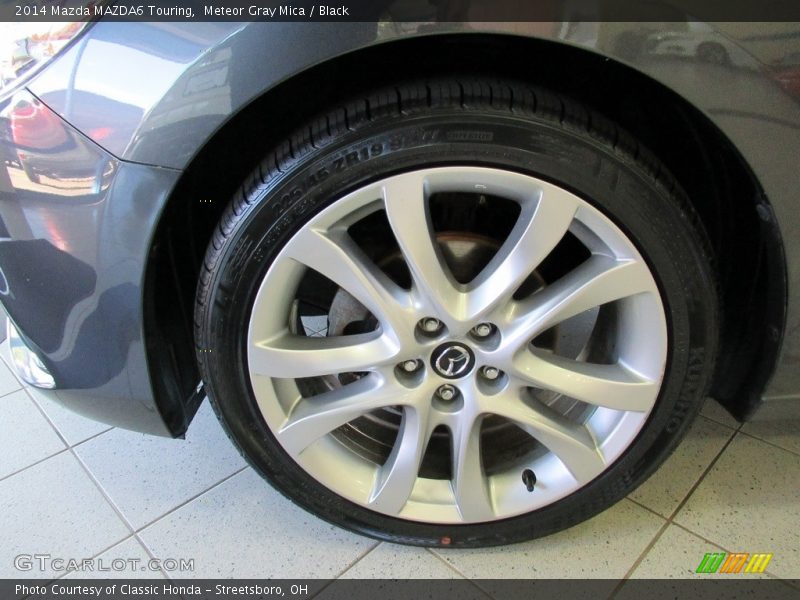 Meteor Gray Mica / Black 2014 Mazda MAZDA6 Touring