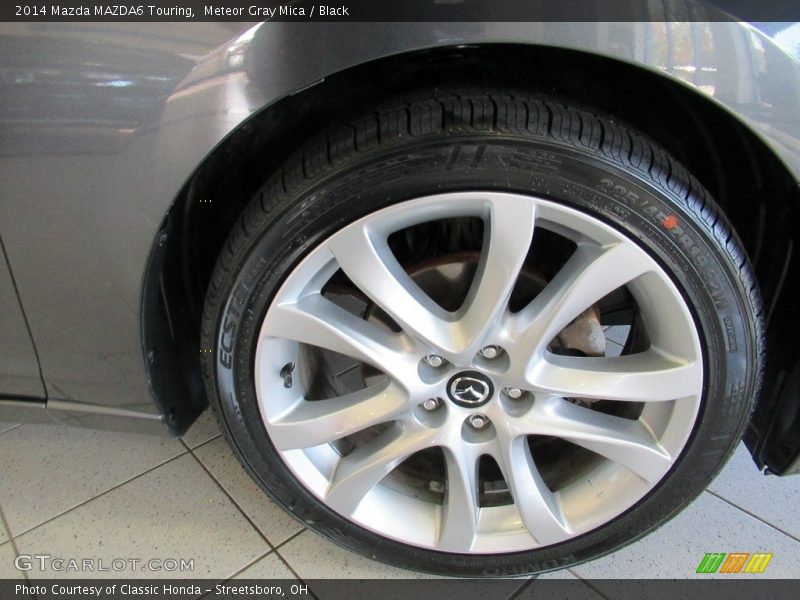 Meteor Gray Mica / Black 2014 Mazda MAZDA6 Touring