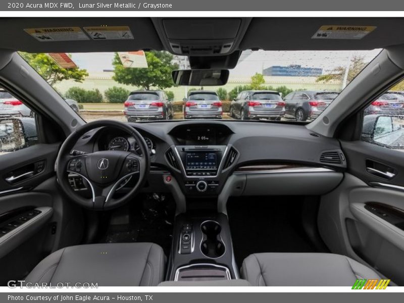 Lunar Silver Metallic / Graystone 2020 Acura MDX FWD